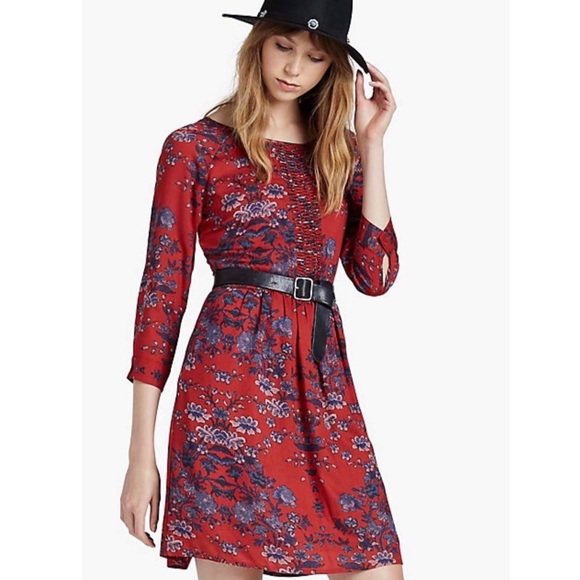 Lucky Brand Dresses & Skirts - Lucky Brand Macrame Boho floral print dress NWT